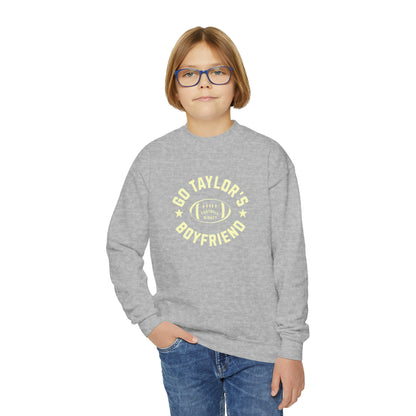 Taylor Swift Go Boyfriend Youth Crewneck Sweatshirt