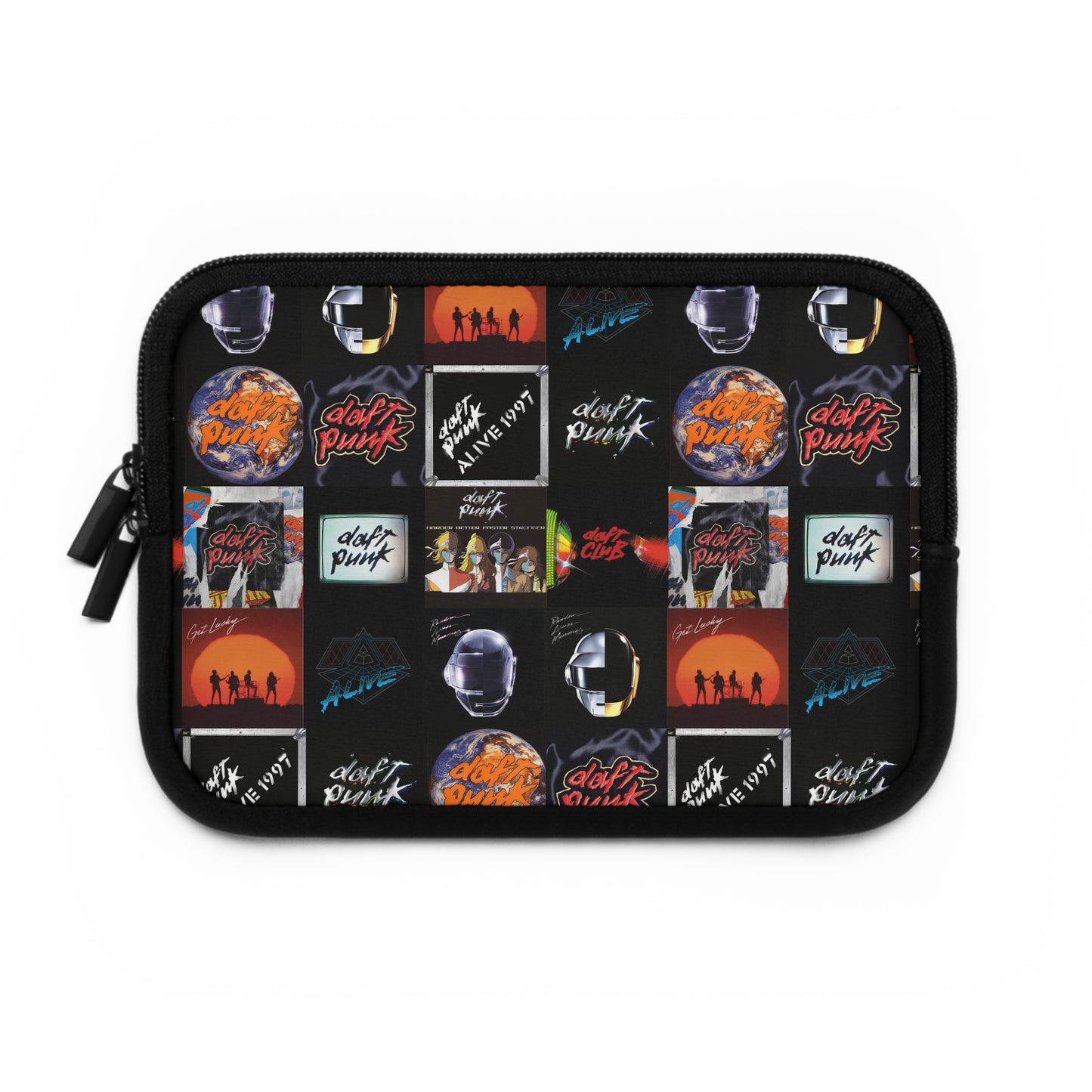 Daft Punk Album Cover Art Collage Laptop Sleeve