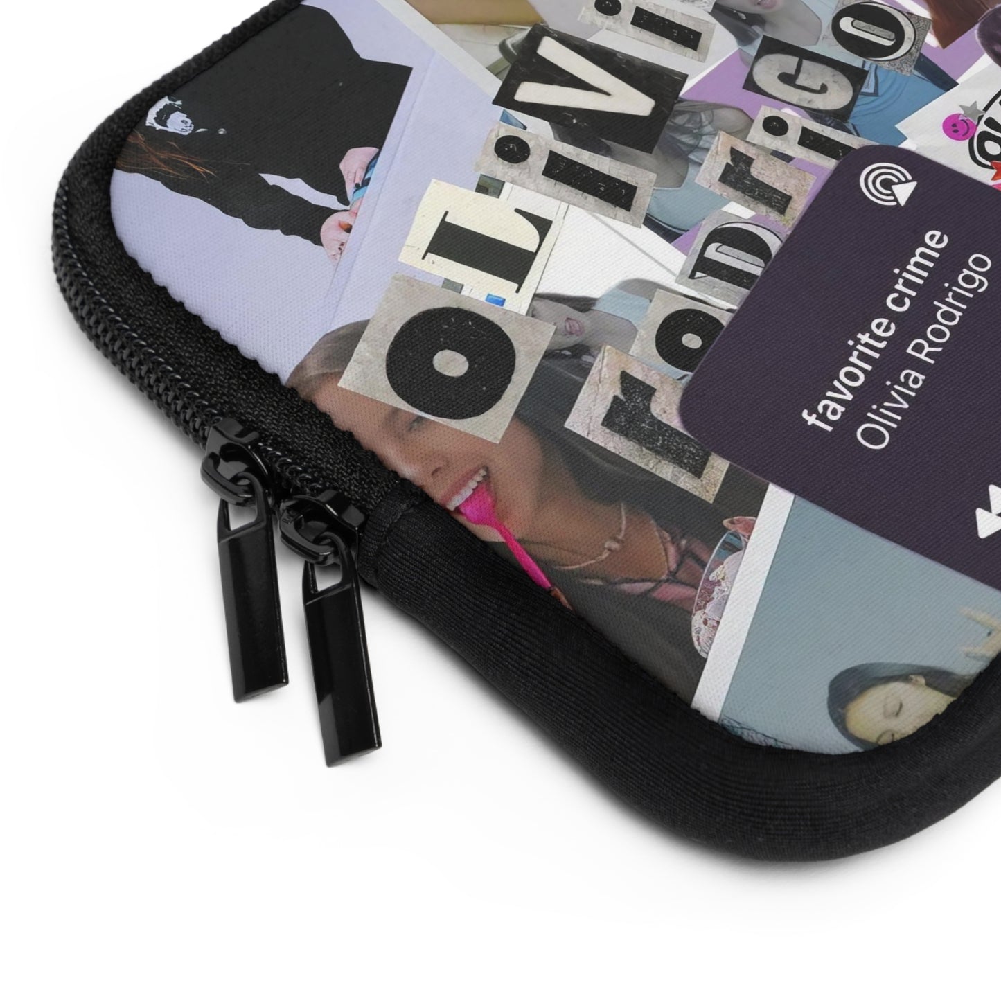 Olivia Rodrigo Deja Vu Collage Laptop Sleeve