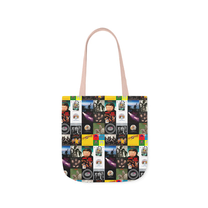 Queen Album Cover Collage Polyester Canvas Tote Bag