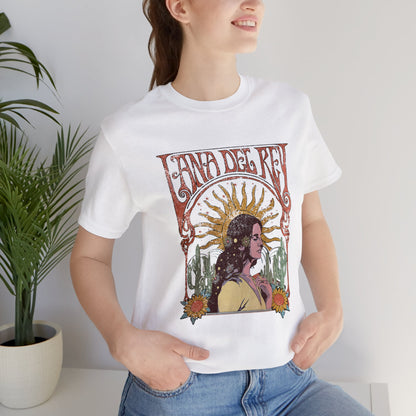 Lana Del Rey Vintage Artwork Unisex Jersey Short Sleeve Tee Shirt