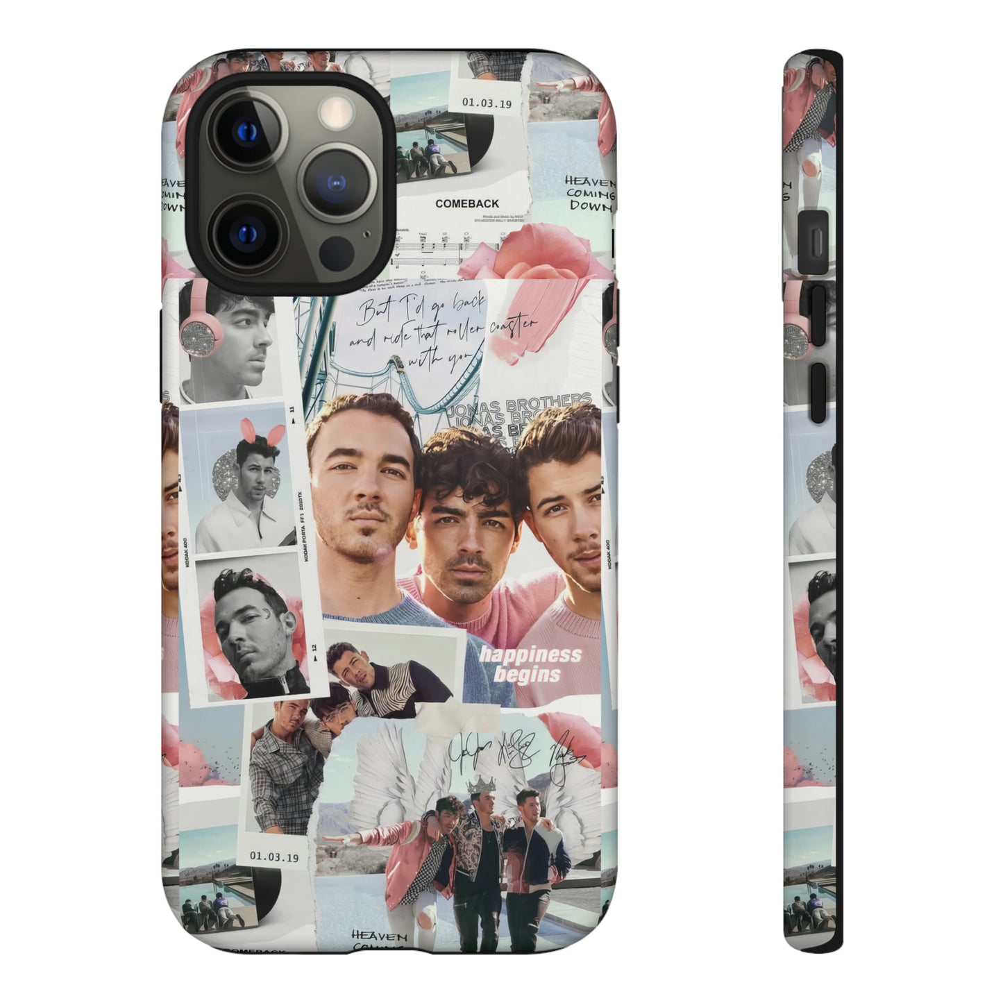 Jonas Brothers Happiness Begins Collage Tough Phone Case