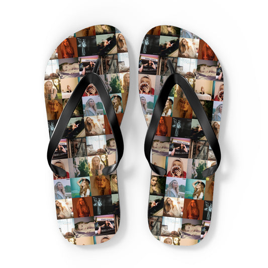 Sabrina Carpenter Album Cover Collage Flip Flops