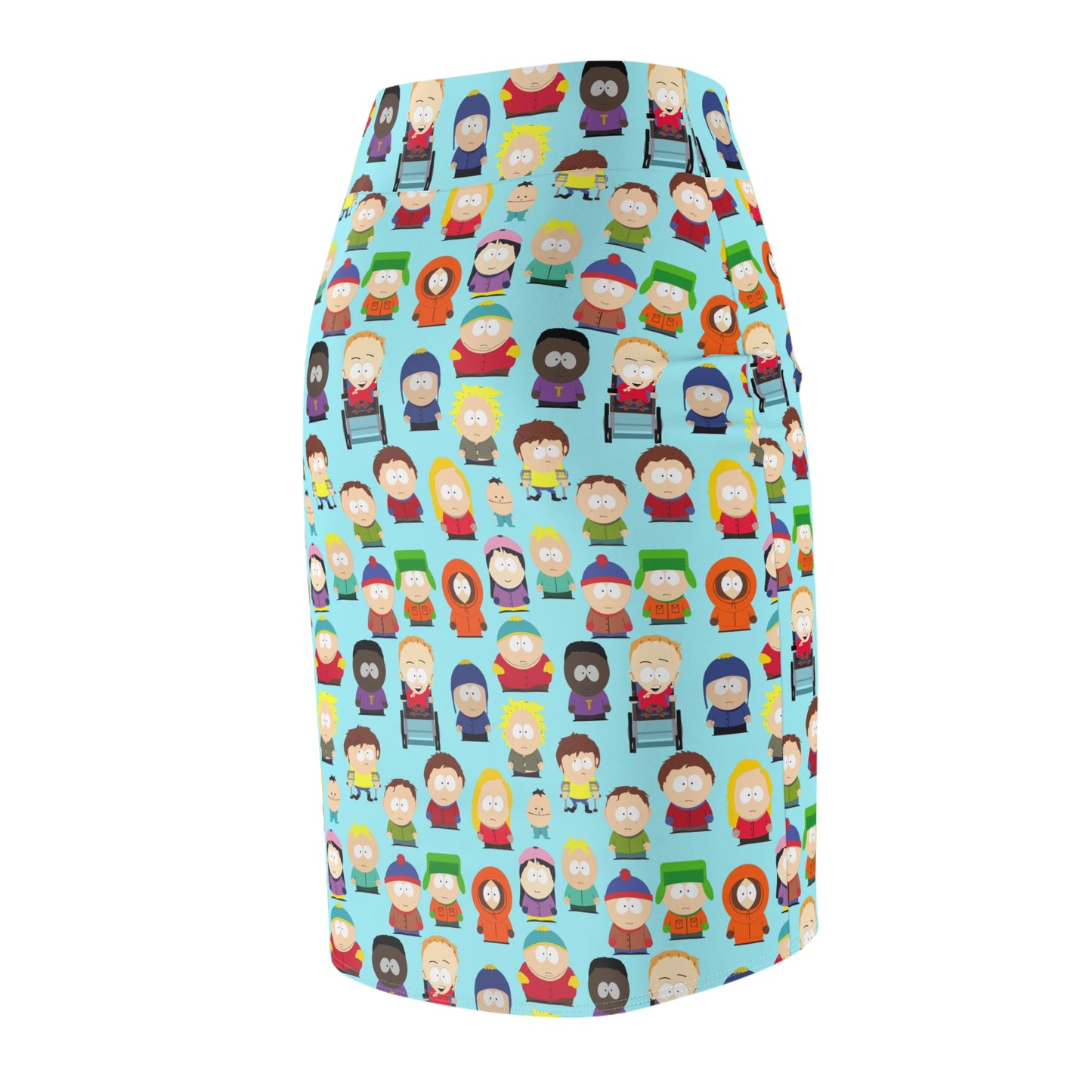 South Park School Kids Ensemble Women's Pencil Skirt