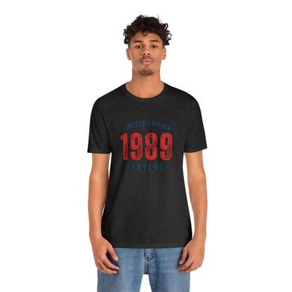 Taylor Swift 1989 Limited Edition Unisex Jersey Short Sleeve Tee Shirt