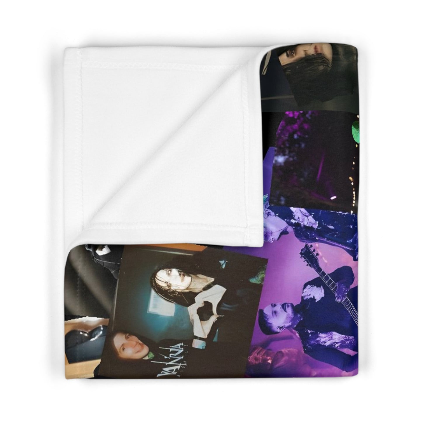 Motionless In White Photo Collage Soft Fleece Baby Blanket