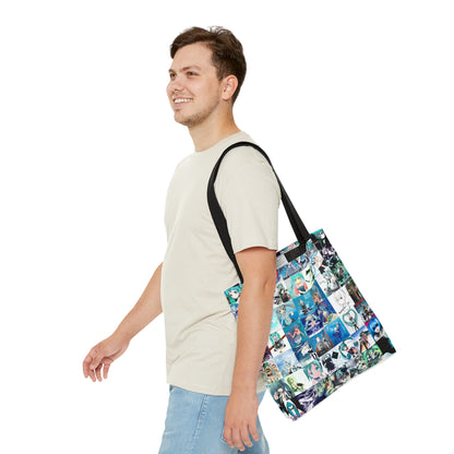 Hatsune Miku Album Cover Collage Tote Bag