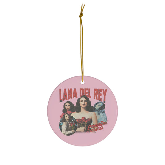 Lana Del Rey Summertime Sadness Ceramic Ornament