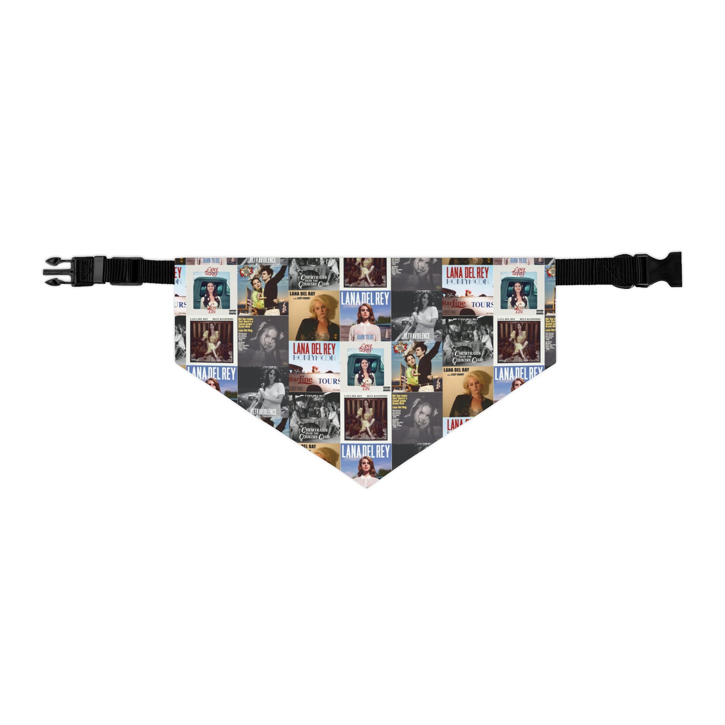 Lana Del Rey Album Cover Collage Pet Bandana Collar