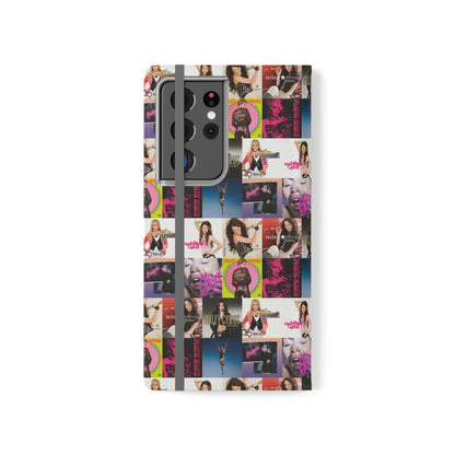 Miley Cyrus Album Cover Collage Phone Flip Case