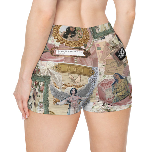 Lana Del Rey Victorian Collage Women's Shorts