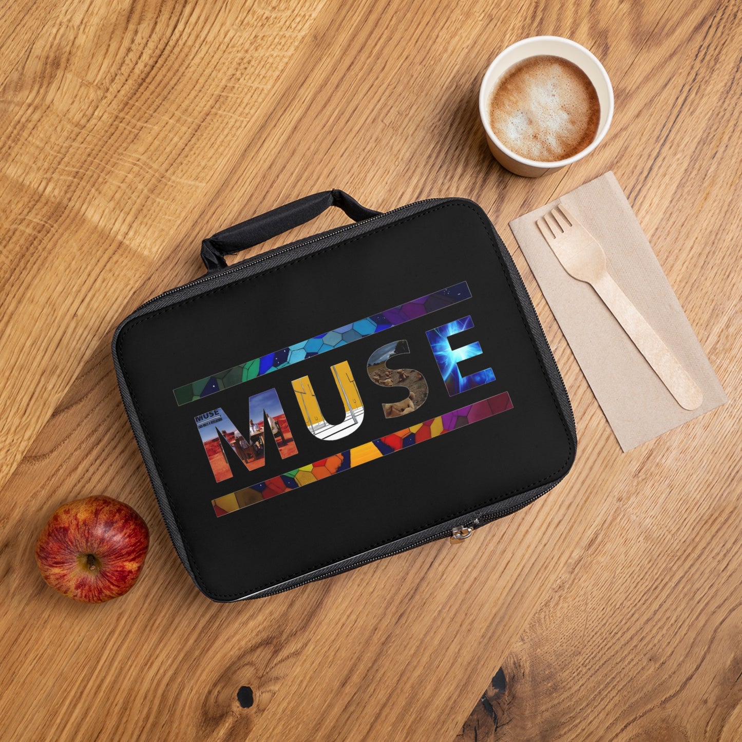 Muse Album Art Letters Lunch Bag