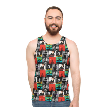 Justin Bieber Album Cover Collage Unisex Tank Top