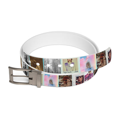 Taylor Swift Album Art Collage Belt