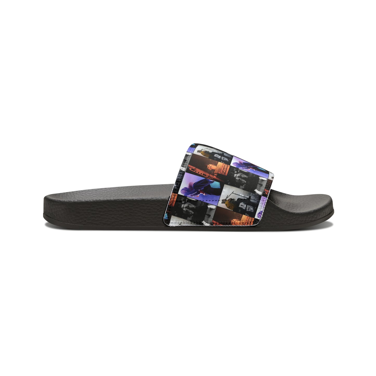 Post Malone On Tour Collage Men's Slide Sandals