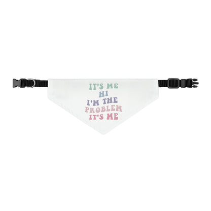 Taylor Swift It's Me Hi Pet Bandana Collar