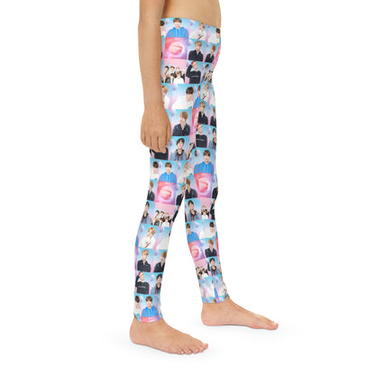 BTS World Mosaic Youth Full-Length Leggings