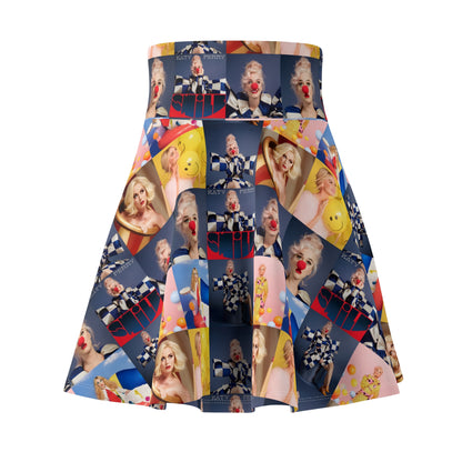 Katy Perry Smile Mosaic Women's Skater Skirt