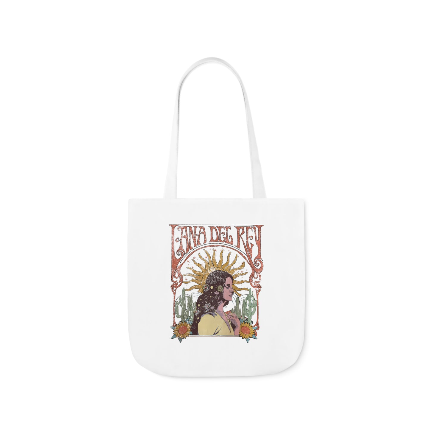 Lana Del Rey Vintage Artwork Polyester Canvas Tote Bag