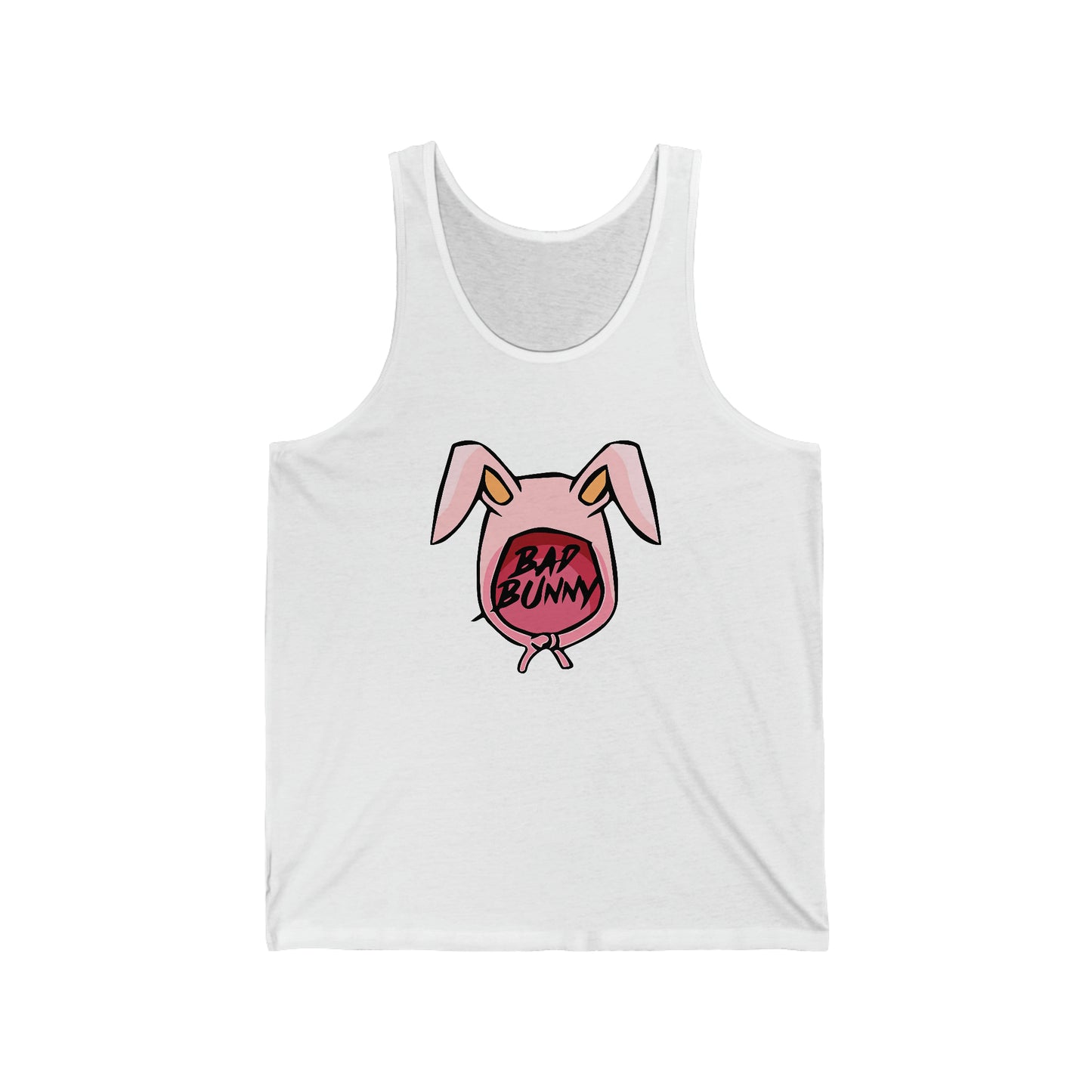 Bad Bunny Hoodie Logo Unisex Jersey Tank