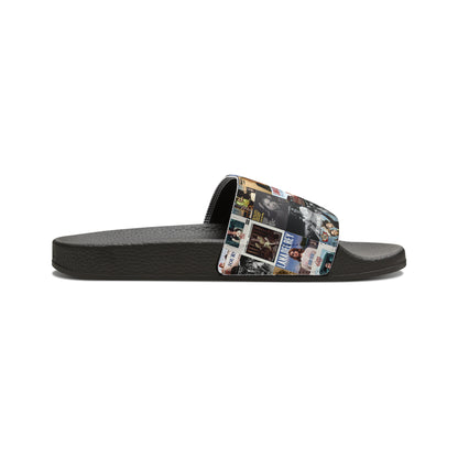 Lana Del Rey Album Cover Collage Youth Slide Sandals