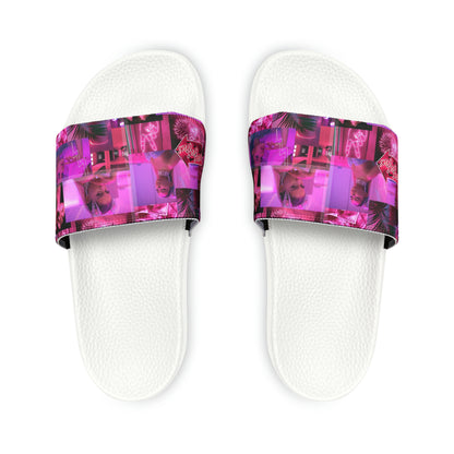 Ariana Grande 7 Rings Collage Women's Slide Sandals