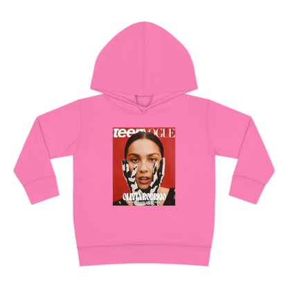 Olivia Rodrigo Teen Vogue Magazine Cover Toddler Pullover Fleece Hoodie