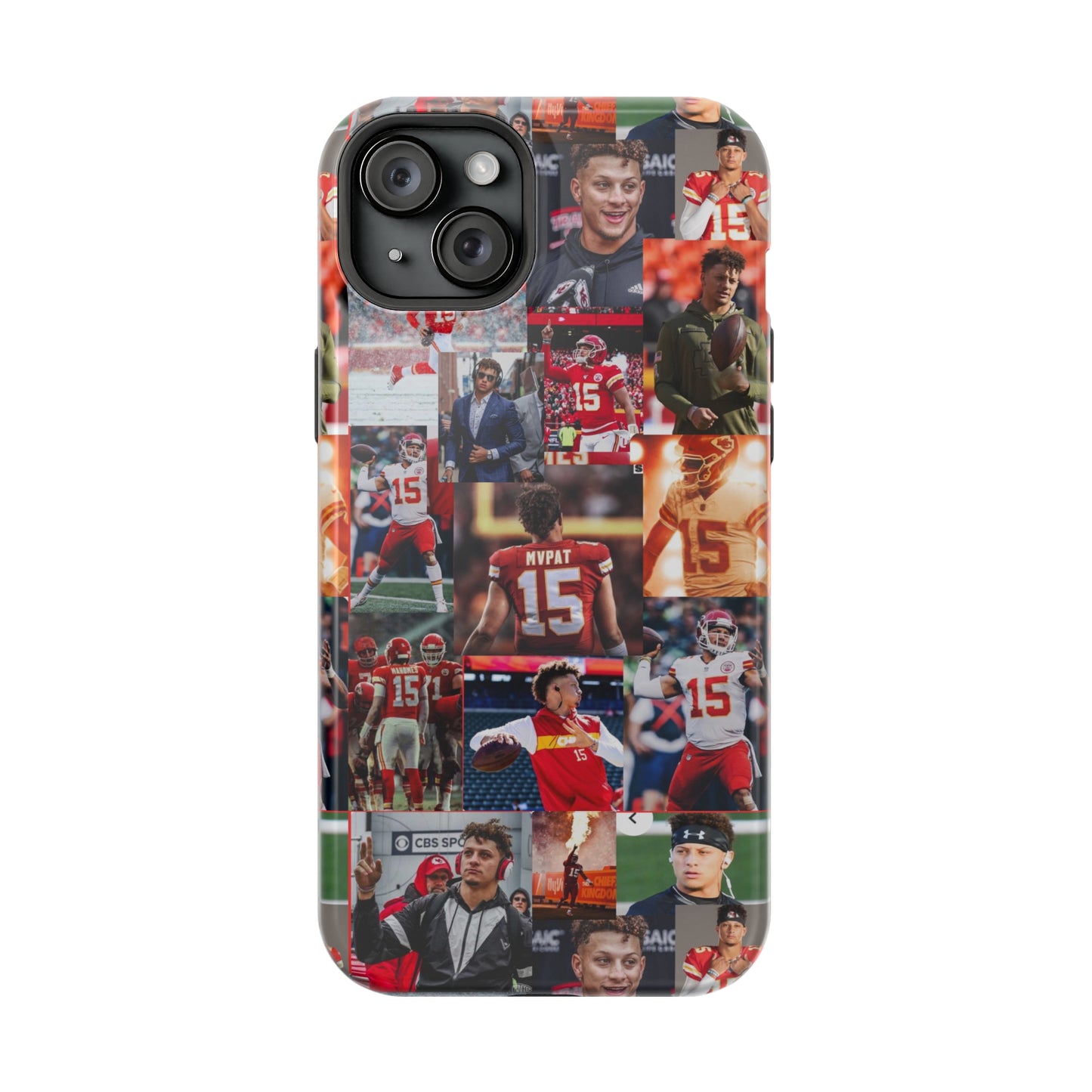 Patrick Mahomes Chiefs MVPAT Photo Collage MagSafe Tough Cases