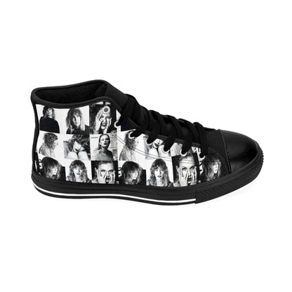 Taylor Swift Reputation Mosaic Women's Classic Sneakers