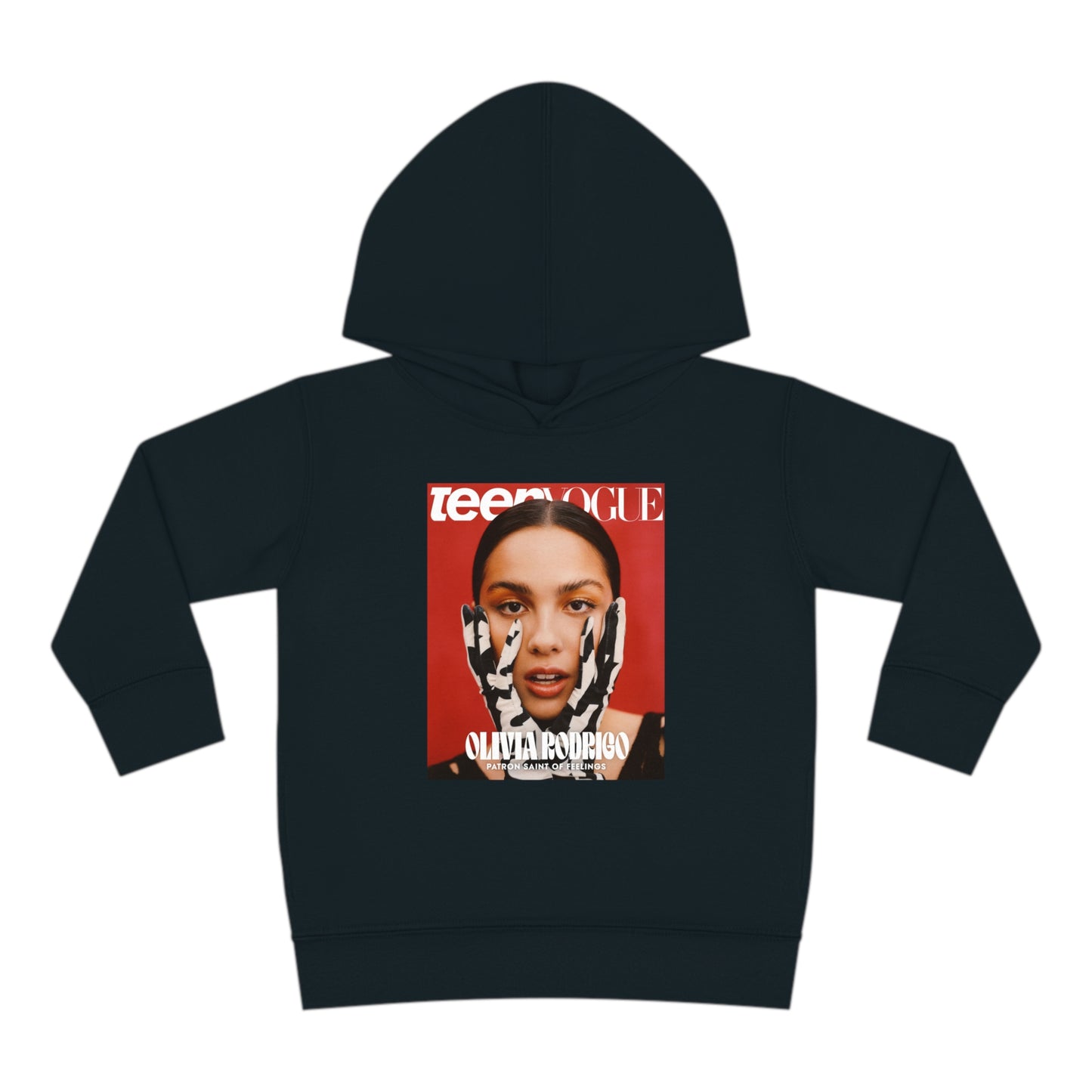 Olivia Rodrigo Teen Vogue Magazine Cover Toddler Pullover Fleece Hoodie