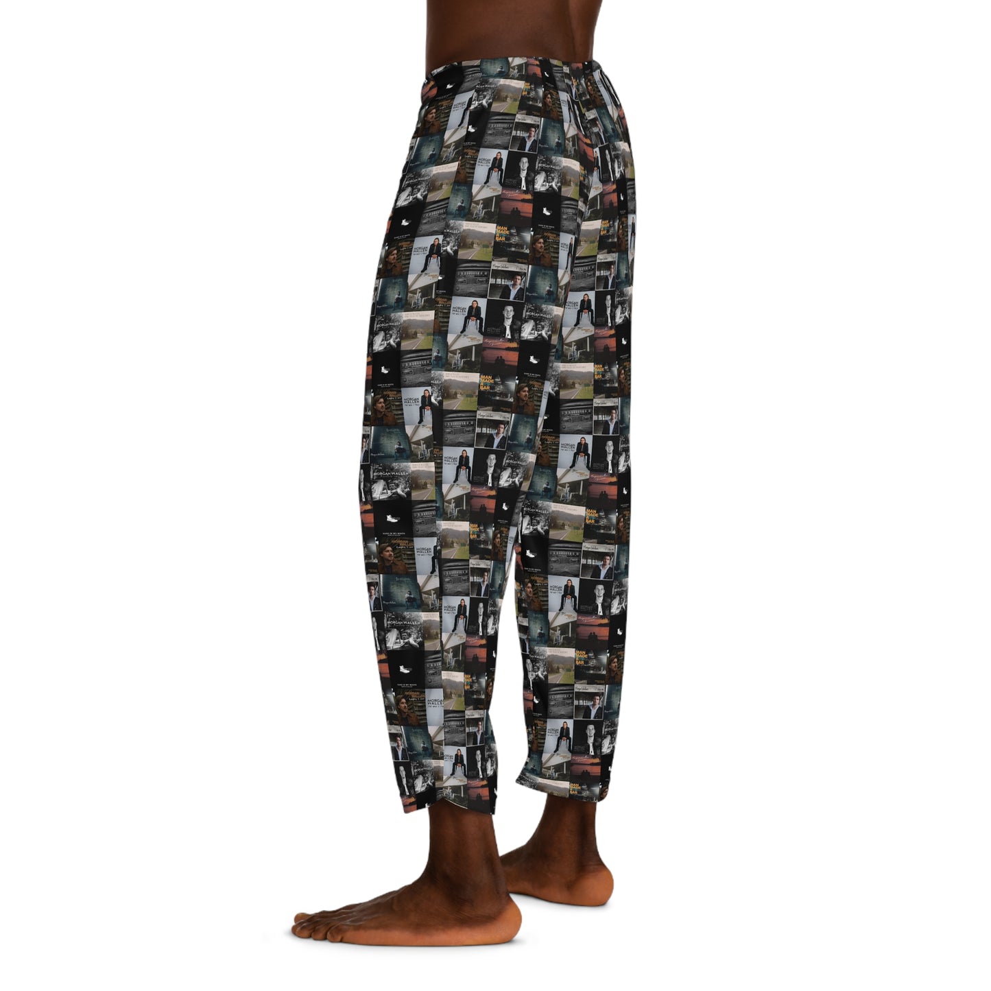 Morgan Wallen Album Cover Collage Men's Pajama Pants