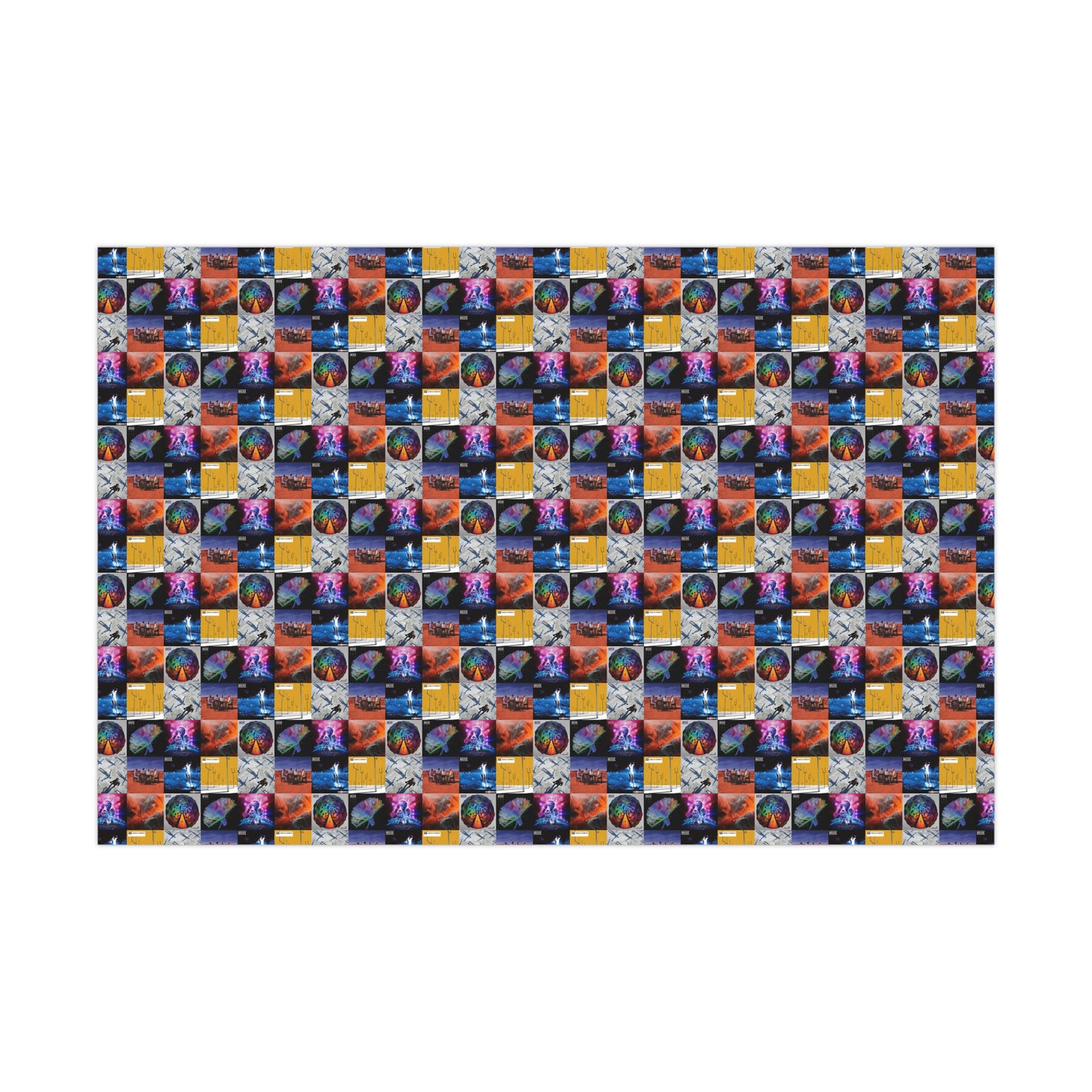 Muse Album Cover Collage Gift Wrap Paper