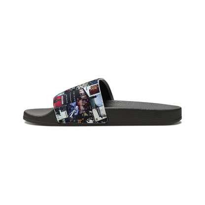 Eminem Album Art Cover Collage Men's Slide Sandals