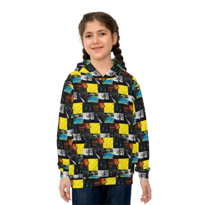 Post Malone Album Art Collage Kid's Hoodie