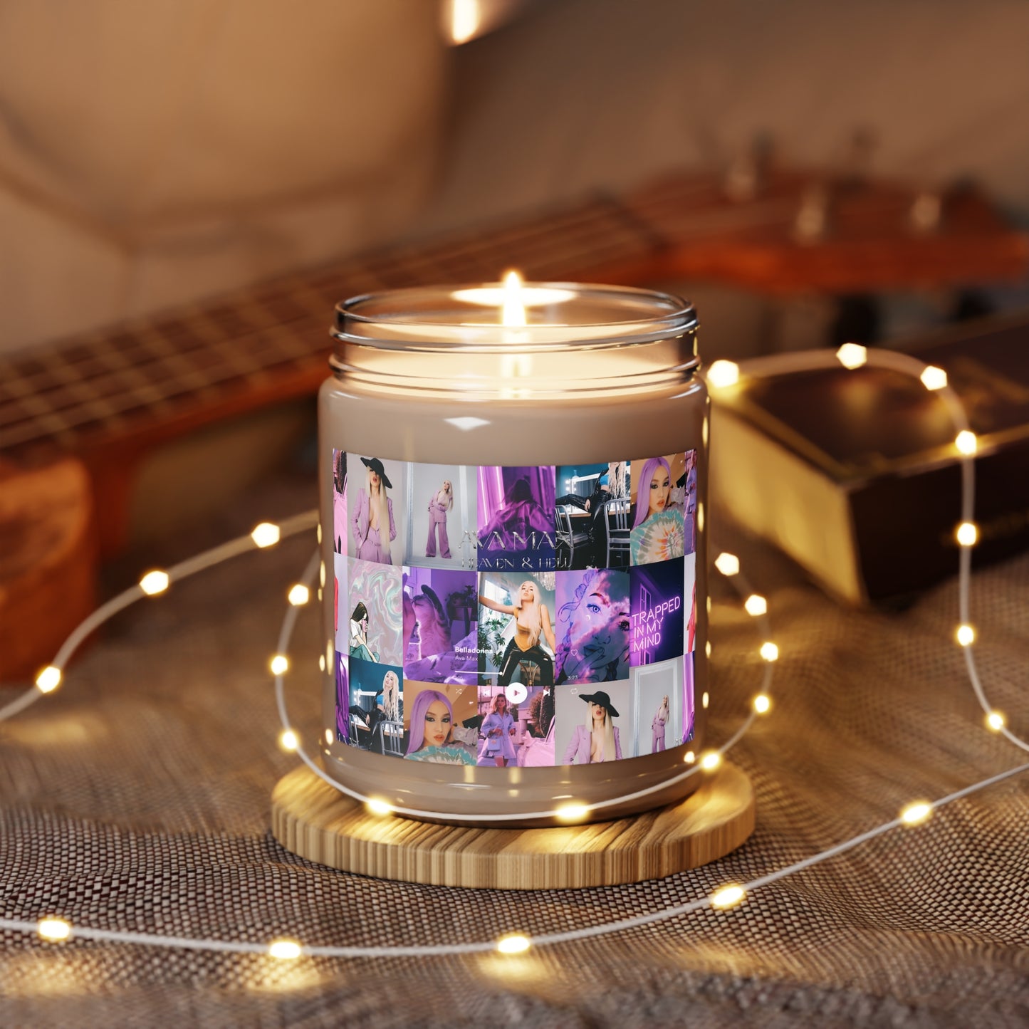 Ava Max Belladonna Photo Collage Scented Candle