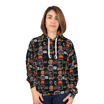 Daft Punk Album Cover Art Collage Unisex Pullover Hoodie