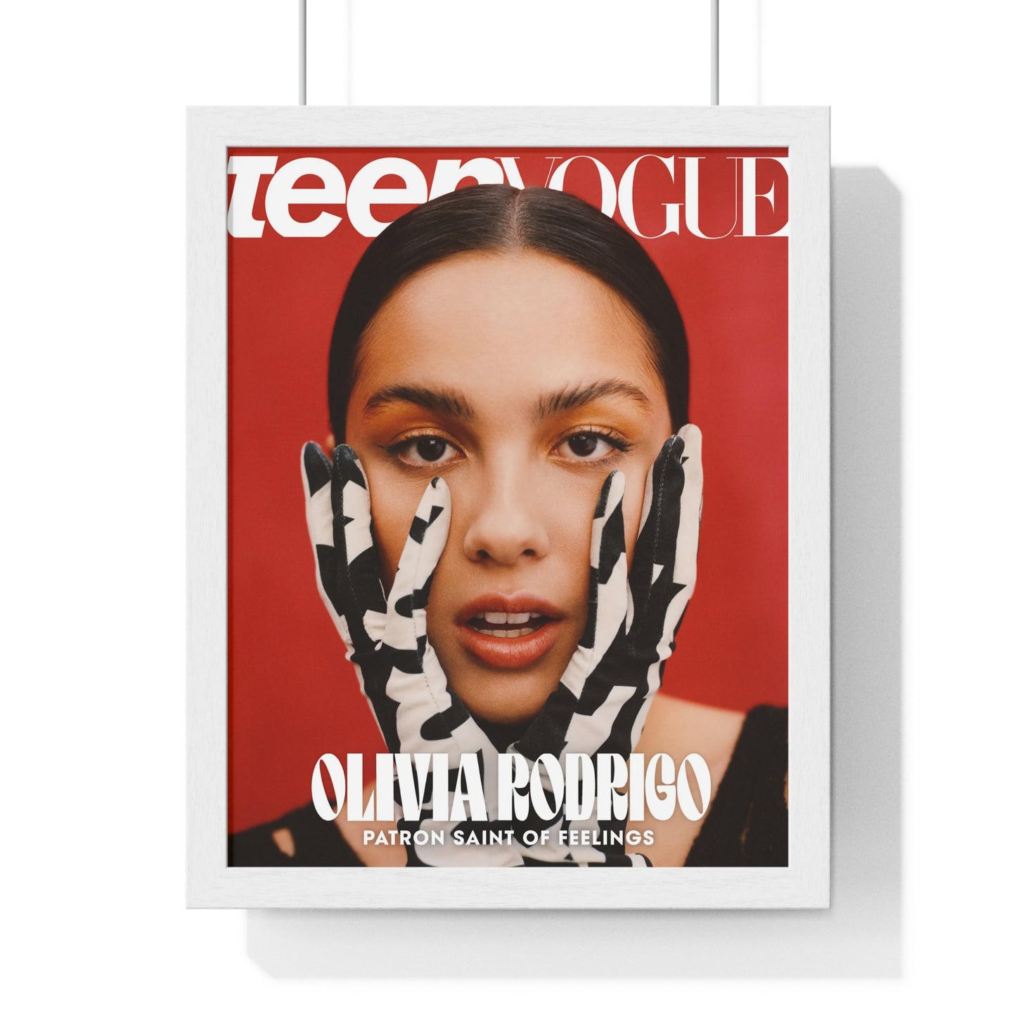 Olivia Rodrigo Teen Vogue Magazine Cover Framed Print