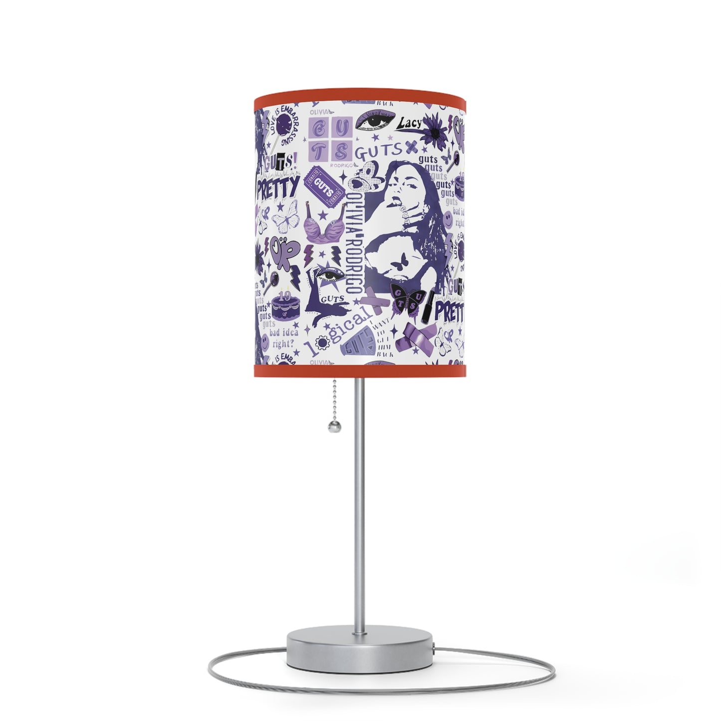 Olivia Rodrigo Guts Tour Collage Lamp on a Stand