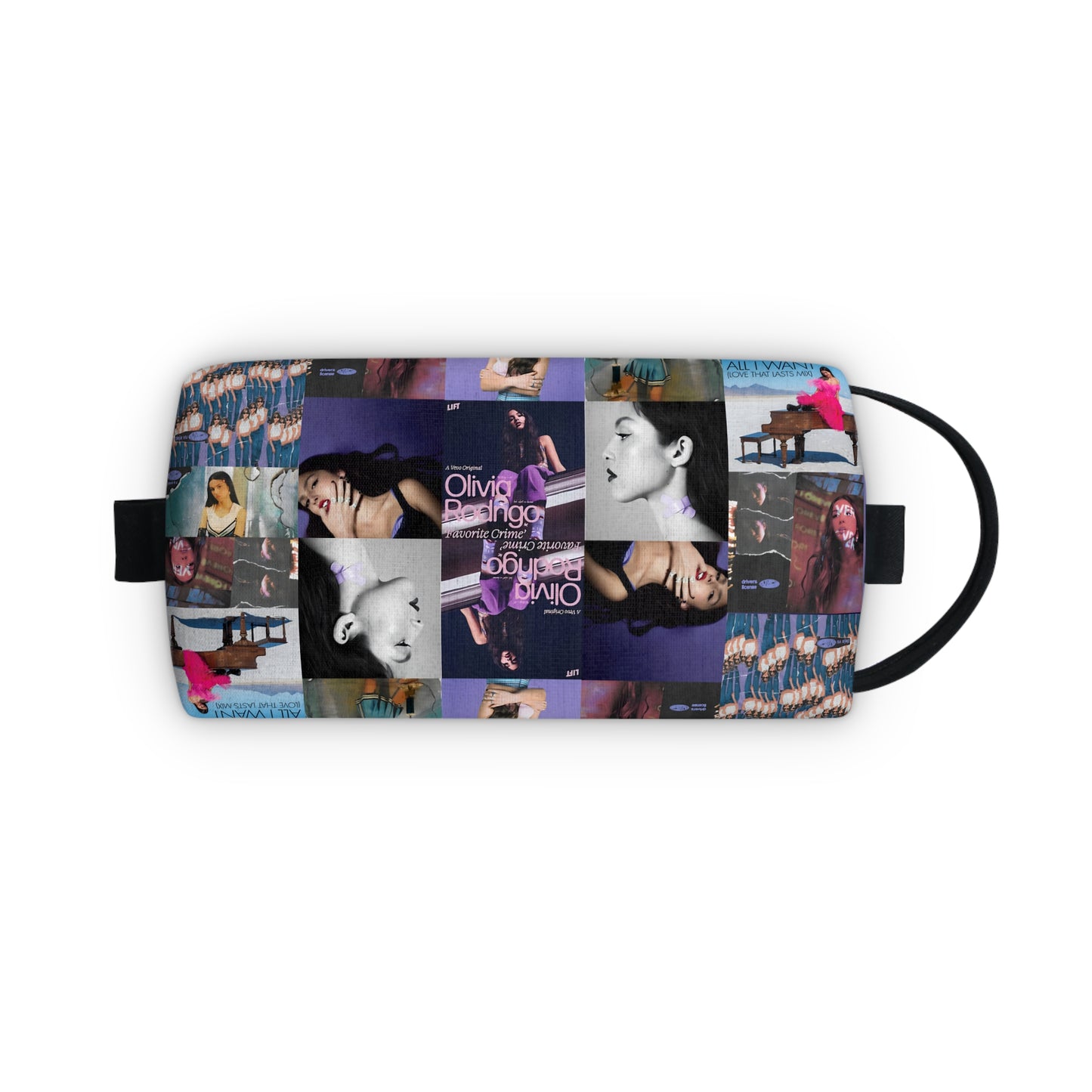 Olivia Rodrigo Album Cover Art Collage Toiletry Bag