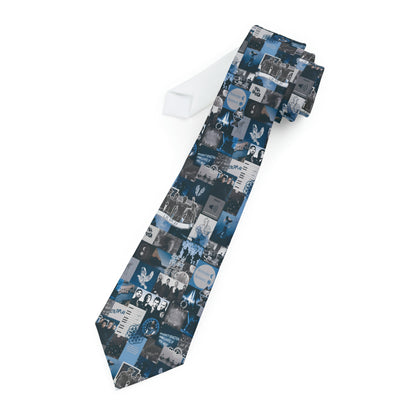 Coldplay Sunrise Sunset Collage Neck Tie