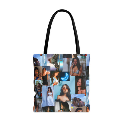 Madison Beer Mind In The Clouds Collage Tote Bag