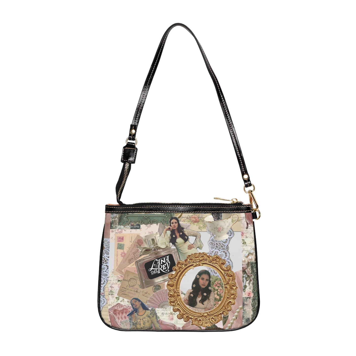 Lana Del Rey Victorian Collage Small Shoulder Bag