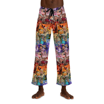 Taylor Swift Rainbow Photo Collage Men's Pajama Pants