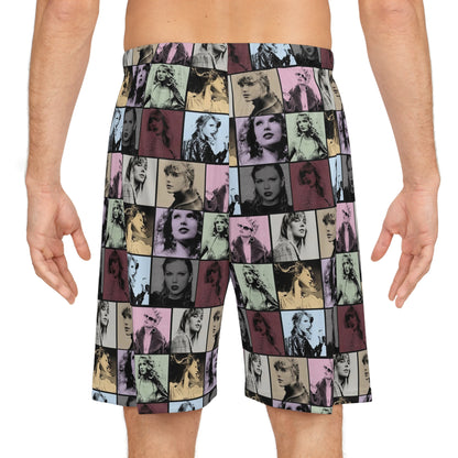 Taylor Swift Eras Collage Basketball Shorts
