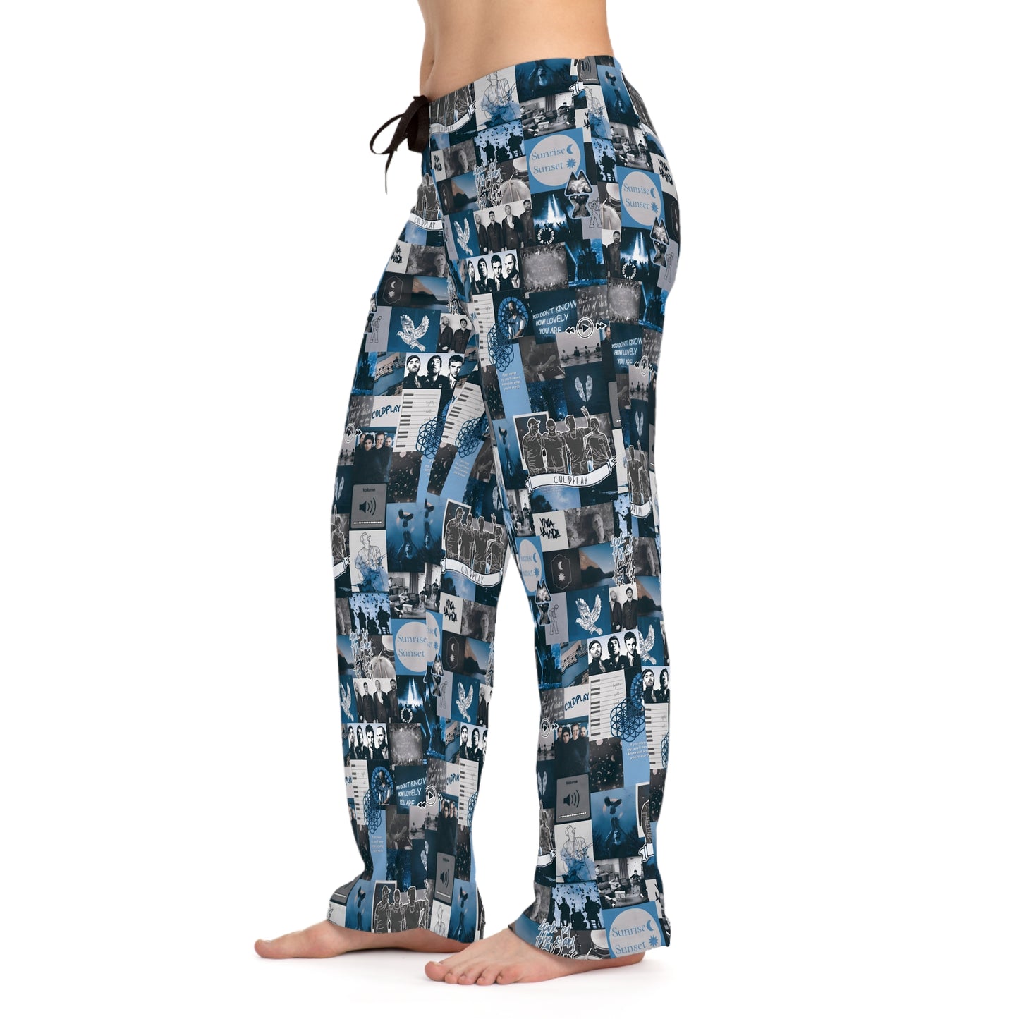 Coldplay Sunrise Sunset Collage Women's Pajama Pants