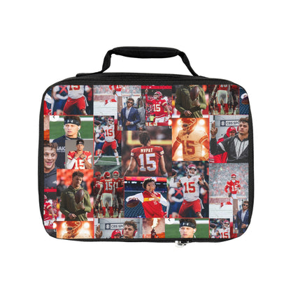 Patrick Mahomes Chiefs MVPAT Photo Collage Lunch Bag