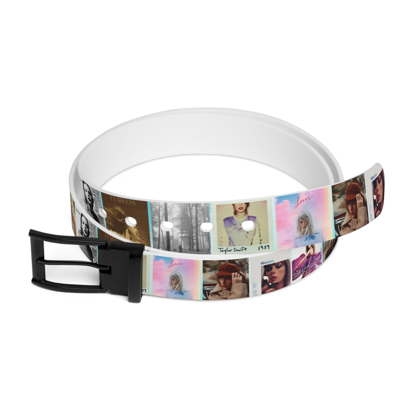 Taylor Swift Album Art Collage Belt