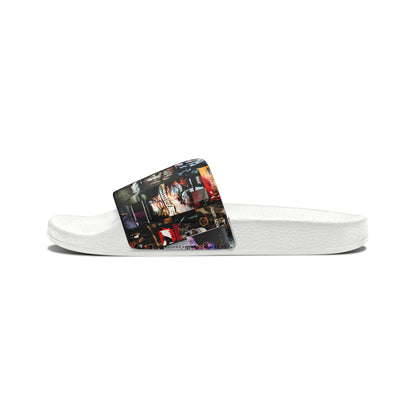 Slipknot Chaotic Album Art Collage Men's Slide Sandals