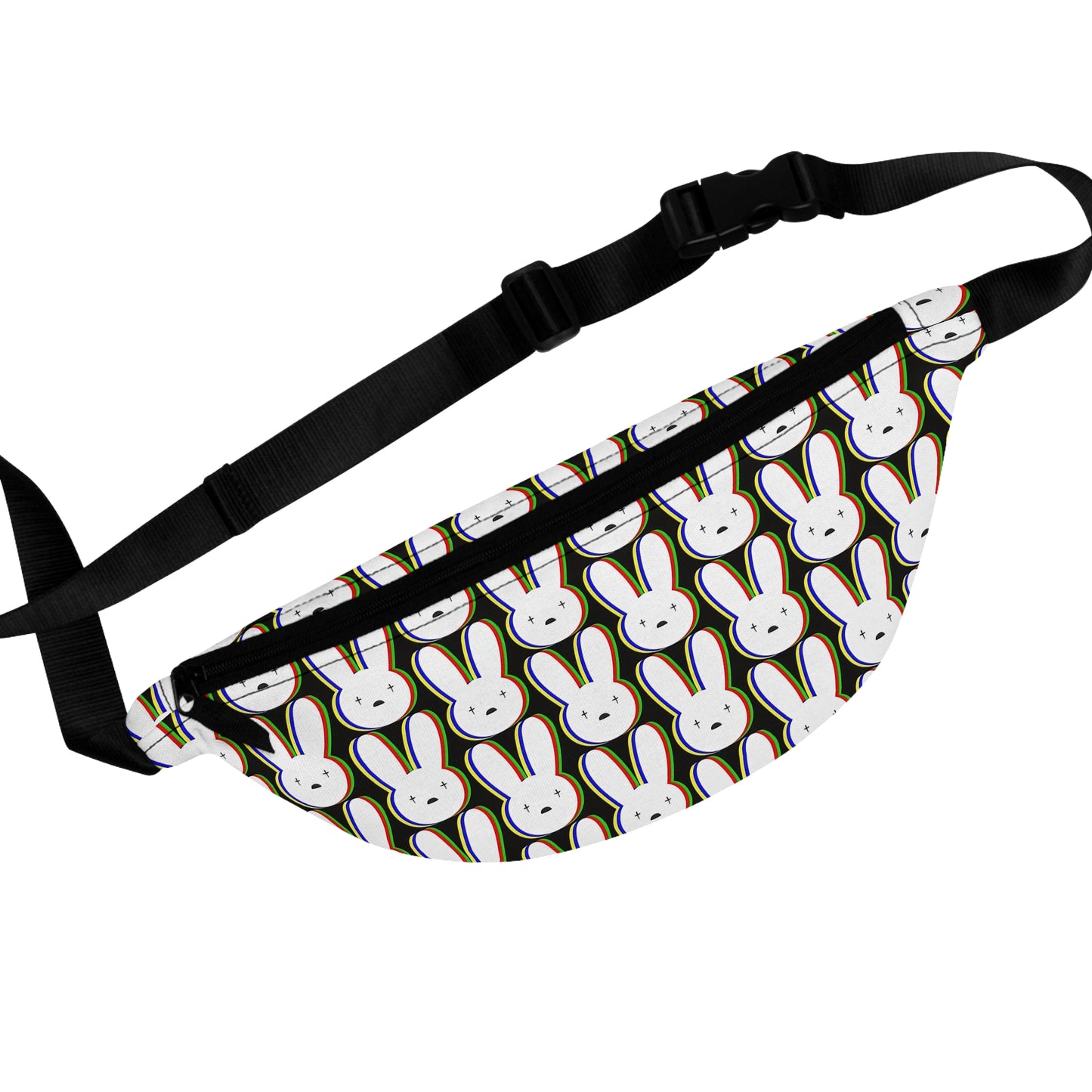 Bad Bunny Logo Pattern Fanny Pack