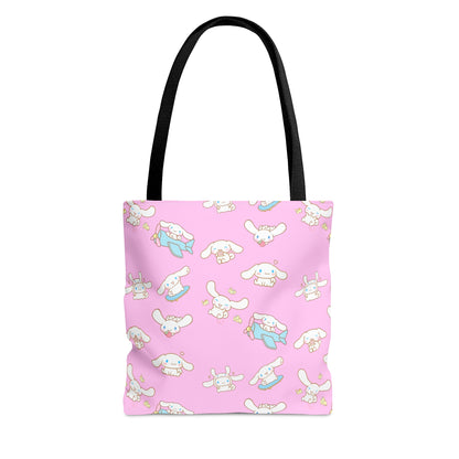 Cinnamoroll Playing Around Pattern Tote Bag